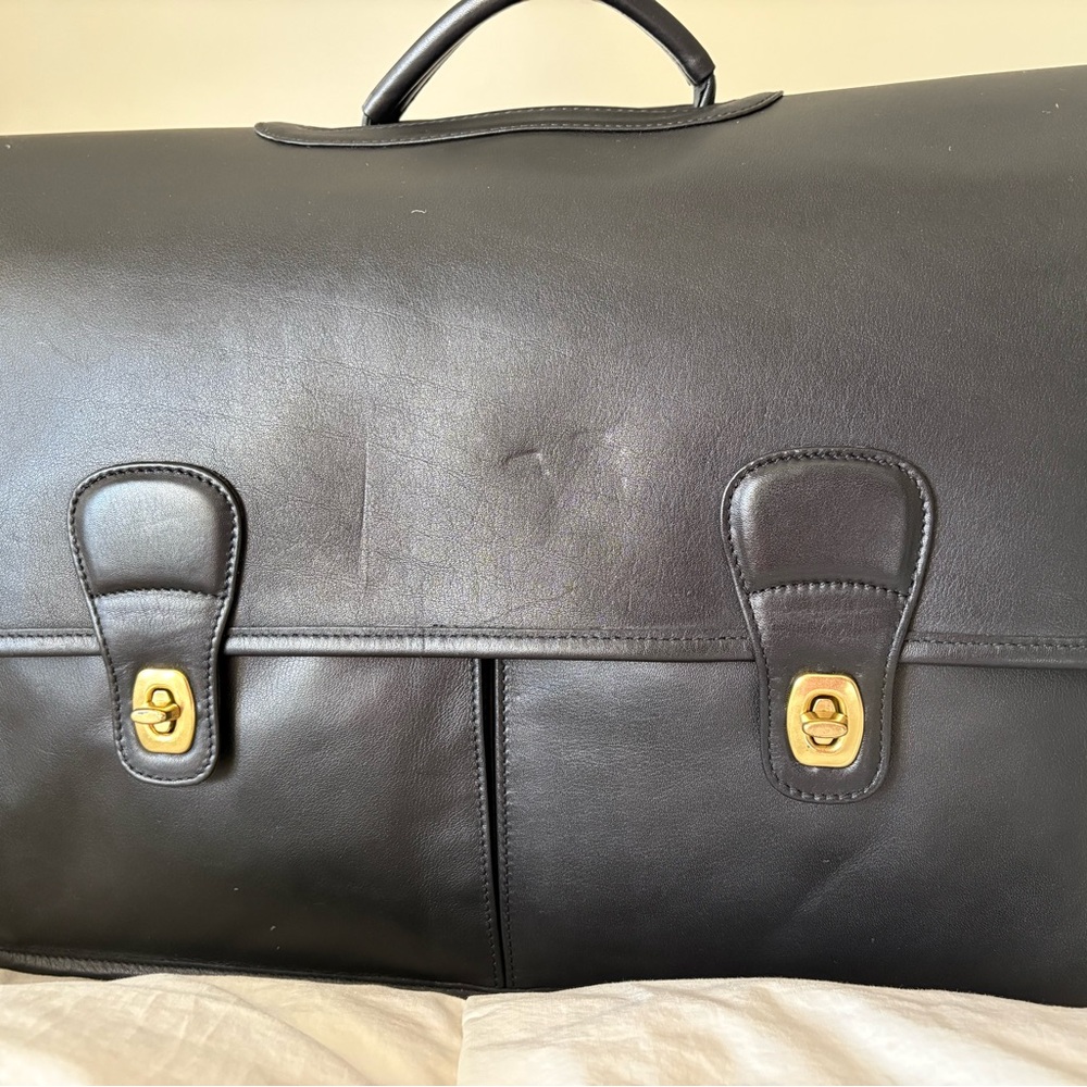 Vintage COACH laptop briefcase